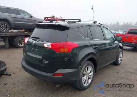 2013 Toyota Rav4 Limited из США, поврежденный, VIN 2T3DFREV3DW011715
